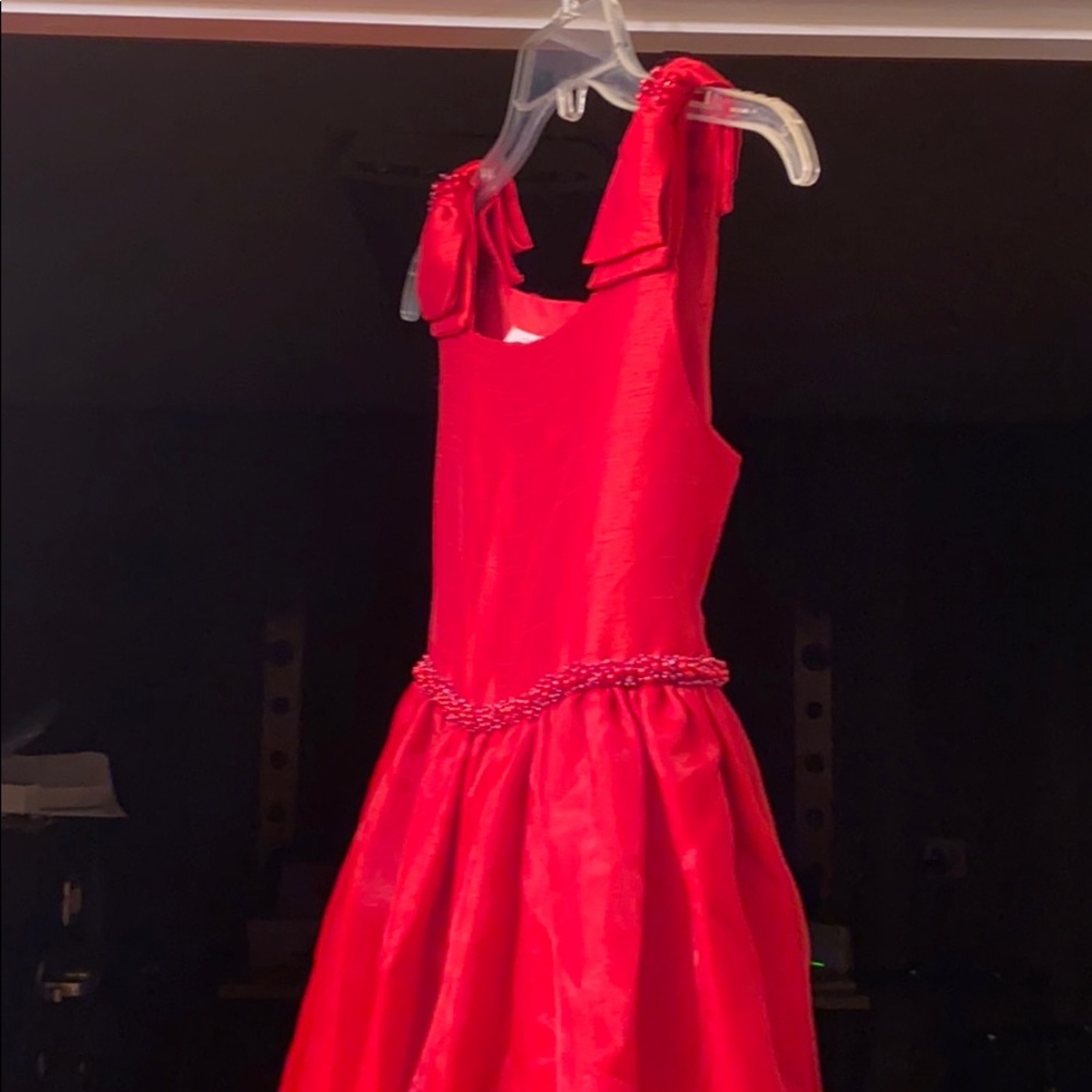 Red dress